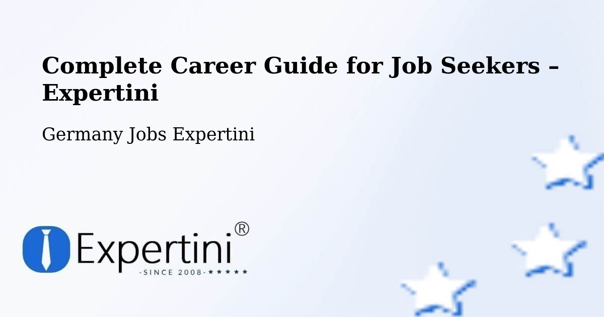 Career Guide for Job Seekers – Vogt - Vogt, Germany Jobs Expertini
